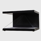 270 Degree 3 Side 42 Inch Pyramid Hologram Display 3D Projection Holographic Showcase