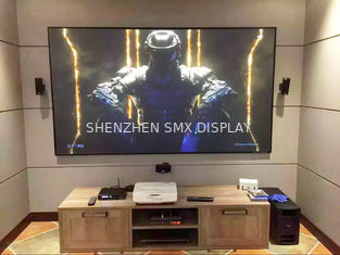 HD Cinema Projection Screen with 10Cm Frame for 4K Cinema