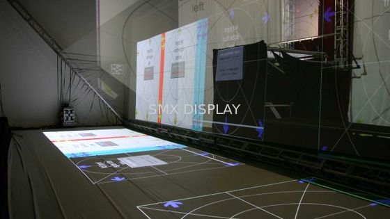 คุณภาพ Large Size Holographic Reflection Film Virtual Projection for 3D Hologram Projector System โรงงาน