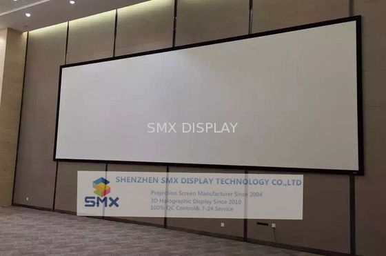คุณภาพ Large Custom Size Fixed Frame Screen 4K Cinema Projection Screens 10x4 Meter โรงงาน