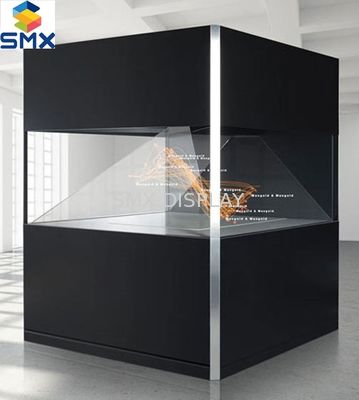 คุณภาพ Large 4 Sided 4K Holographic Display Holo Advertising Player 2x2 m for Retail โรงงาน