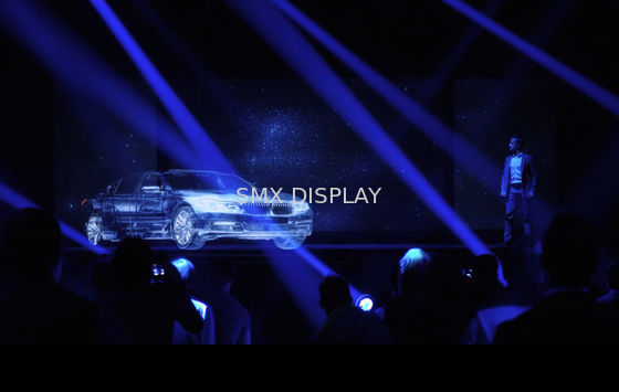 คุณภาพ 3D Hologram Film Musion Pepper Ghost Eyeliner Foil For Stage Show โรงงาน