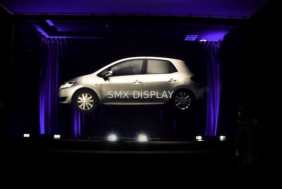 คุณภาพ Musion Hologram Projector Foil 3D Holographic Display 45 Degree For Stage โรงงาน