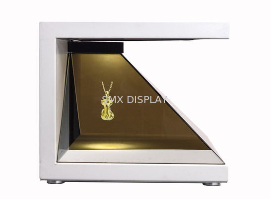 คุณภาพ Tempered 3D Hologram Showcase 1 Year Warranty With LCD AD Player โรงงาน