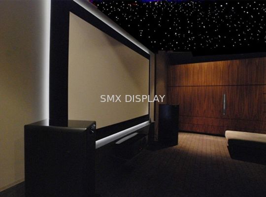 คุณภาพ PMMA Body Twinkle Fiber Optic Lights สีดำ / น้ำเงิน / UV สำหรับโฮมเธียเตอร์ โรงงาน