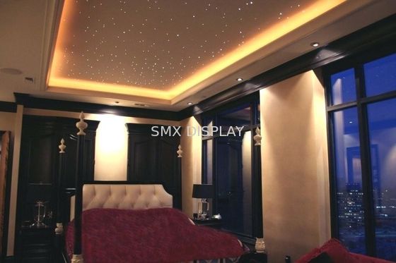 คุณภาพ ฝ้าเพดานไฟเบอร์ออปติก 32W Twinkle Fiber Optic Starlight Headliner Kit สำหรับตกแต่งบ้าน โรงงาน
