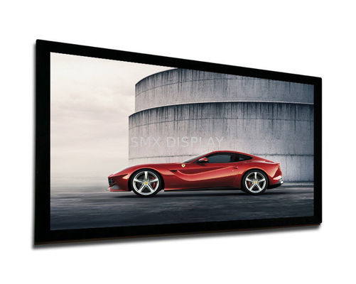 คุณภาพ 8cm Width Full HD Fixed Frame Screen , Fabric For Projection Screen โรงงาน