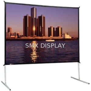คุณภาพ Portable Projector Fast Fold Screens / Movie Presentation Rear Projection Screen โรงงาน