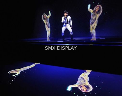 คุณภาพ Stage Projection Musion Foil Hologram Projection Equipment Reflective Transparent Film โรงงาน