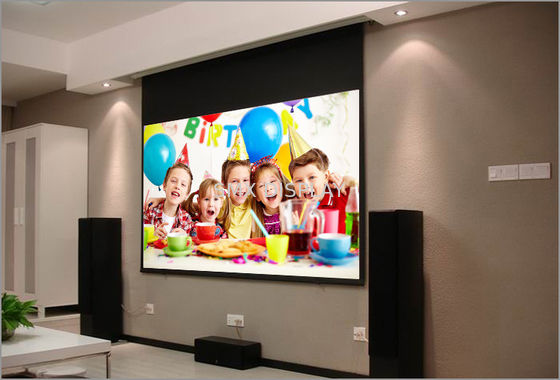 คุณภาพ Motorised Projection Screens / electronic projection screen Motor โรงงาน