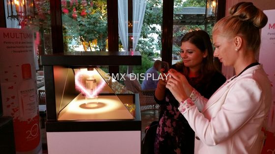 คุณภาพ Holographic Display Pyramid,Holo Box,3D Hologram Technology 55" โรงงาน