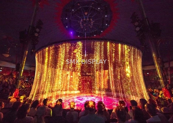 Polyamide 3D Holographic Projection Scrim Holo Gauze เพื่อประสิทธิภาพ