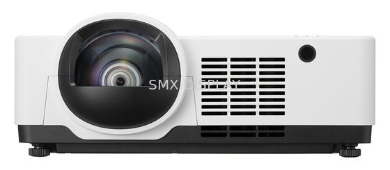 คุณภาพ แหล่งกำเนิดแสงเลเซอร์ 1920x1080 Short Throw Projector, 6000 Lumen Laser Projector สำหรับการฉายภาพที่สมจริง โรงงาน
