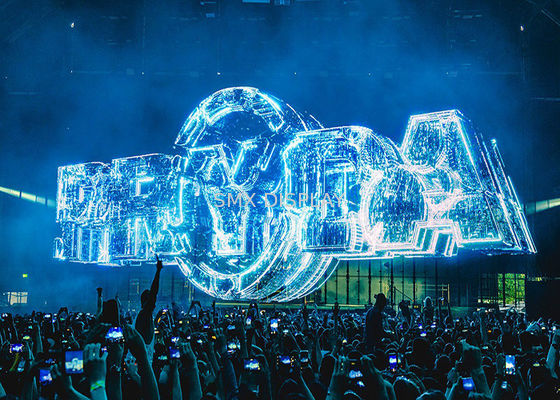 คุณภาพ คุณภาพดี 3D Hologram Gauze 3D Hologram ตาข่ายโฮโลแกรมสุทธิสำหรับ Stage 3D Holo Mesh Vivid โรงงาน