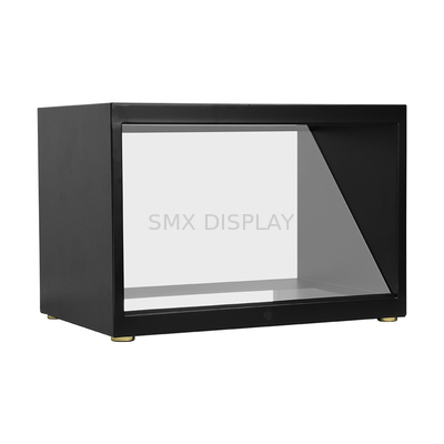 180 องศา Holo Cube Advertising 3D Hologram Display Full HD 3D Holographic Showcase