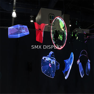 คุณภาพ Holographic Projector POV Display สำหรับโฆษณาในอาคารที่มีมุมมอง 174 องศา โรงงาน