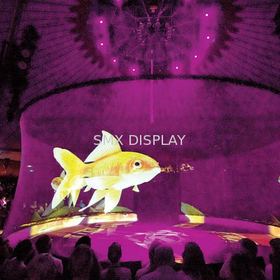 คุณภาพ SMX Pepperscrim Holographic Mesh Screen สําหรับการแสดงบนเวทีและการนําเสนอ โรงงาน