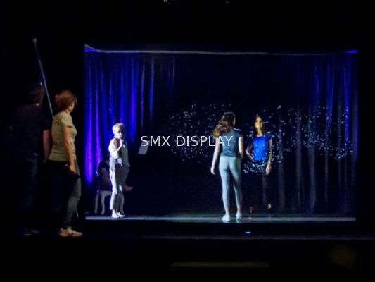 คุณภาพ 3D Projection System 3D Holographic Display Hologram Stage Show Pepper Ghost Technology โรงงาน
