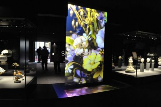 คุณภาพ Durable transparent holographic rear projection film 3D Hologram Technology โรงงาน