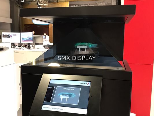 คุณภาพ ตู้โชว์ 22 นิ้วโฮโลแกรมพีระมิดตู้โชว์โฮโลแกรม 3 มิติเสมือนจริงเทคโนโลยีโฮโลแกรม โรงงาน