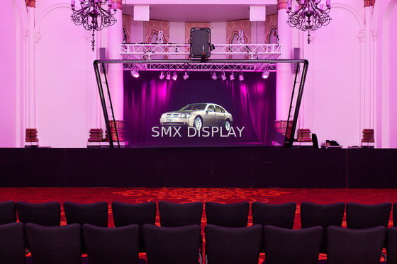 คุณภาพ เครื่องฉายภาพ 3 มิติแบบ 3 มิติแบบ 3 มิติภาพโปร่งใสอายไลเนอร์ 5 มิติ 30 ม โรงงาน