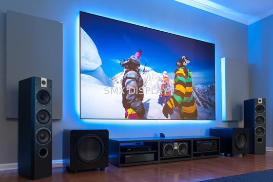 คุณภาพ 16/9 กรอบป้องกันขอบแบบ Zero Edge หน้าจอป้องกันการฉายแสงสำหรับโฮมเธียเตอร์ โรงงาน