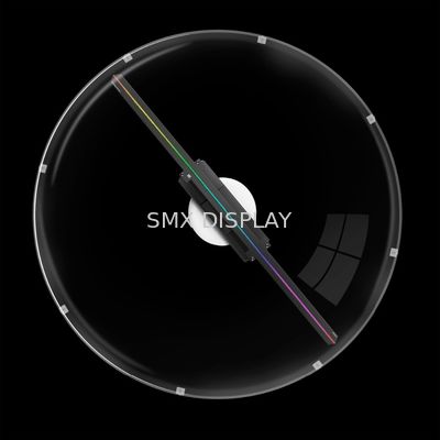 คุณภาพ 65cm Hypervsn โฮโลแกรม Player 3D LED fan ความละเอียด 512 x 512 สำหรับการโฆษณา โรงงาน