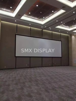 คุณภาพ เครื่องฉายภาพความละเอียดสูงแบบ HD Custom Screen Shrot โยนด้วยกำมะหยี่สีดำ โรงงาน