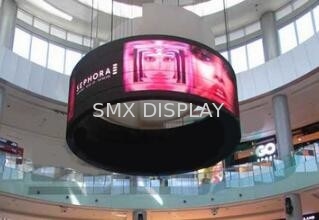หน้าจอโปรเจ็กเตอร์โค้งโค้งแบบอะคูสติกสำหรับระบบจำลอง Cinema HD