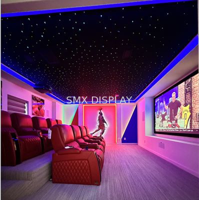 คุณภาพ ไฟเบอร์ออปติก PMMA แบบสุ่มดาว 0.75 มม. แผงเพดานดาวสำหรับโฮมซีเนม่า โรงงาน