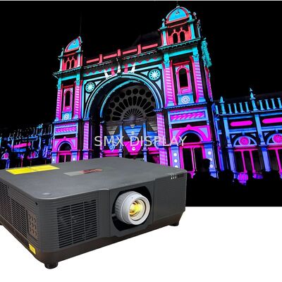 คุณภาพ Low Noise 15000 Lumens Engineering Laser Projector For Indoor Museum 3D Installation โรงงาน