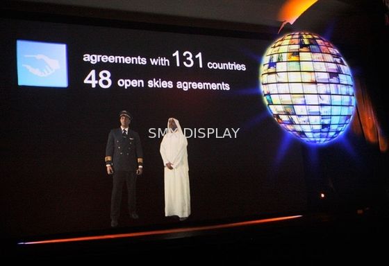 คุณภาพ เวทีแสงฟอยล์สะท้อนแสง 3D ภาพโปรเจคเตอร์โฮโลแกรมความโปร่งใสสีความหนา 95um โรงงาน