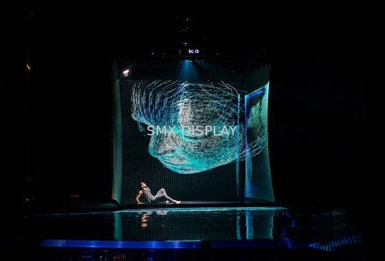 คุณภาพ หน้าจอโฮโลแกรมโปร่งใสด้านหน้า / ด้านหลังจอฉายความยาว Holoflex 30 ม โรงงาน