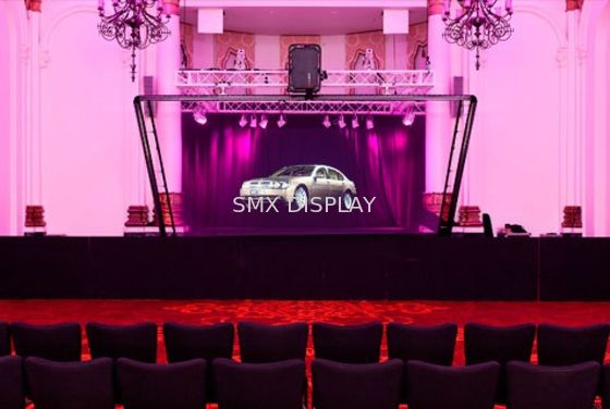 คุณภาพ จอแสดงผลโฮโลแกรม 3D 95um 3D ที่มองไม่เห็นอายไลเนอร์พริกไทยฉายผีหน้าจอฟอยล์ โรงงาน