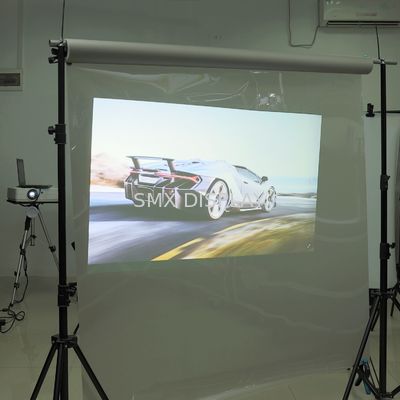 คุณภาพ Gray Rear Projection Film / 3D Holo Display With Self Adhesive Layer 100 Thickness โรงงาน