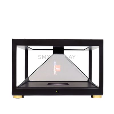 คุณภาพ 4 ด้าน 3D Holographic Display Full HD LCD Screen Hologram Advertising 1.5x1.5 Meter โรงงาน