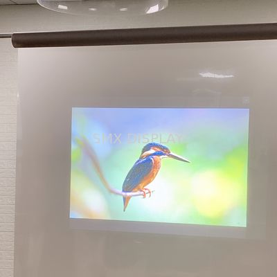 คุณภาพ ฟิล์มเลเซอร์สีเทาและฟิล์มฉายด้านหลัง / ฟอยล์สำหรับแสดงโฆษณานิทรรศการ โรงงาน