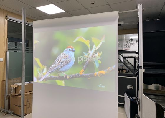 คุณภาพ กระดาษถ่ายภาพโฮโลแกรมความโปร่งใส 1.52 x 30 เมตรสำหรับฉายด้านหลังบนกระจก โรงงาน