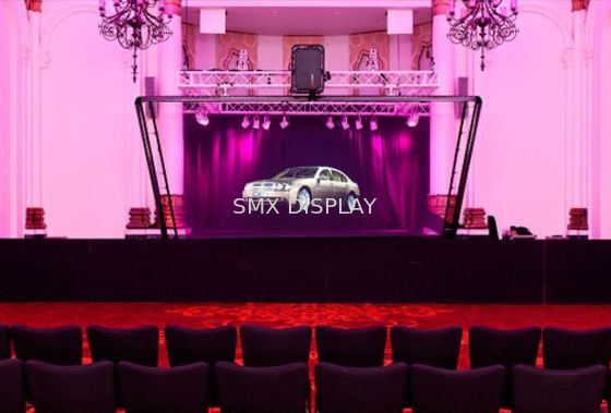 คุณภาพ Reflection Foil 95um 160 ° 3D Hologram Display สำหรับการแสดงสด โรงงาน