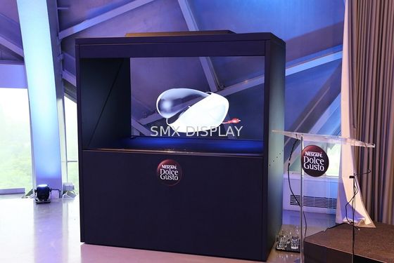 คุณภาพ แผ่นโลหะ 180 ° 32 "1920x1080 3D Hologram Monitor โรงงาน