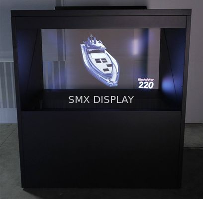 คุณภาพ 22 "1920x1080 Pyramid Showcase 3D Holographic Display โรงงาน