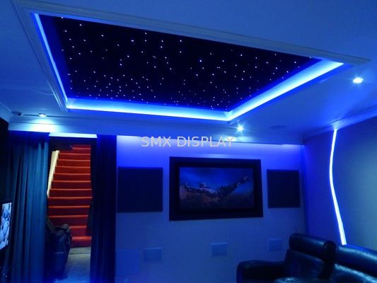คุณภาพ 0.75 PMMA แผงไฟเพดาน Cinema Caviar Fiber Deluxe Controllable โรงงาน