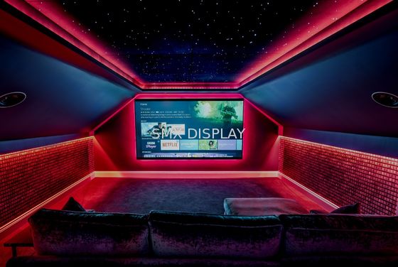 คุณภาพ แผ่นฝ้าเพดาน Led Star หนา 9 มม. PMMA RGB 12VDC Magnetic สำหรับ Cinema โรงงาน