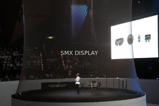 คุณภาพ หน้าจอโปรเจ็กเตอร์โฮโลแกรม 360 องศา Holo Gauze สำหรับการแสดงโฮโลแกรม 3 มิติ โรงงาน