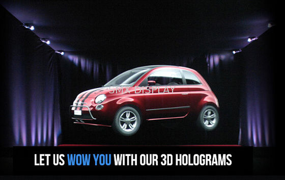 คุณภาพ ระบบการฉายภาพสามมิติแบบโฮโลแกรมสำหรับคอนเสิร์ตเพลงการถ่ายทอดสด โรงงาน