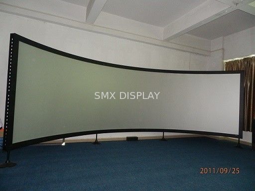 คุณภาพ การจำลองแบบ 360 องศาแบบตั้งโต๊ะแบบโค้ง Fixed Screen Stand โรงงาน
