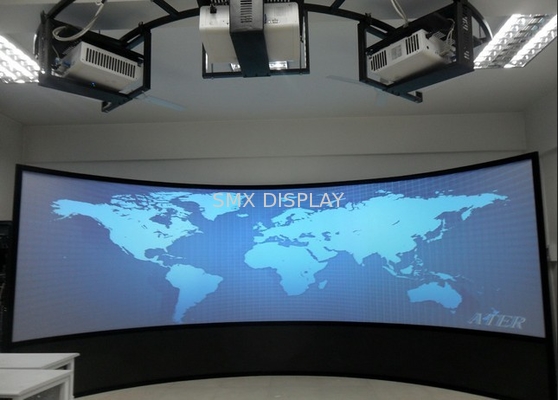 จอโปรเจคเตอร์ 3D แบบโค้งสำหรับโรงภาพยนตร์, จอเงินแบบซิลิคอนแบบกำหนดเอง