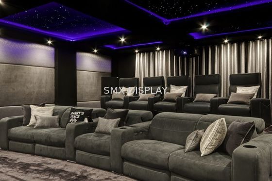 คุณภาพ แผ่นใยไม้อัดโพลีเอสเตอร์แผงไฟเบอร์ออปติกสตาร์ 9 มม. รีโมทคอนโทรลเพดานโรงภาพยนตร์ โรงงาน