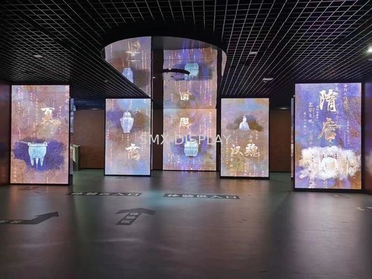 คุณภาพ หน้าจอโพลีอะมายด์โฮโลแกรมตาข่ายโปร่งใส Holo Net สำหรับแอนิเมชั่นลอยน้ำ 3 มิติ โรงงาน